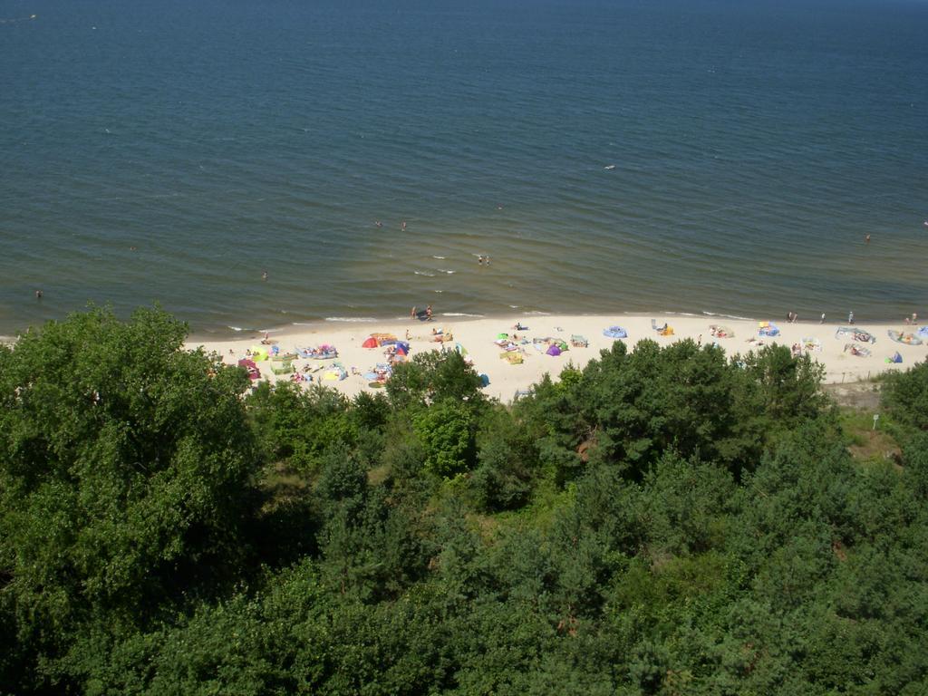 Wechta With Sea View & Free Sauna Мендзыздрое Экстерьер фото